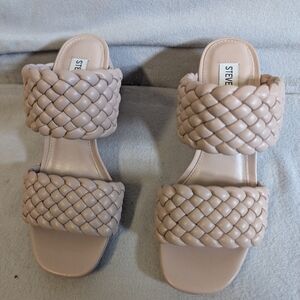 Steve Madden Women's Tan Braided Sandals